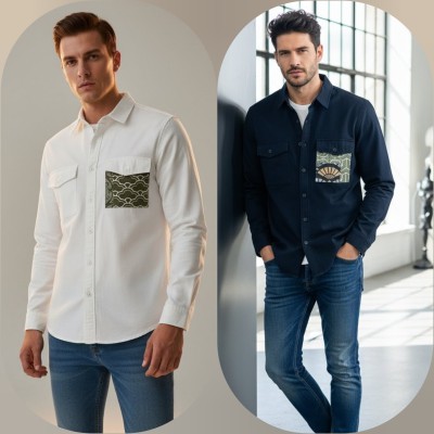 Combo Great Deal White & Navy